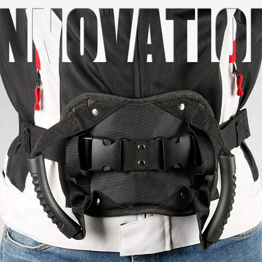 Motorcycle Passenger Grip Belt – Adjustable Rear Seat Handles