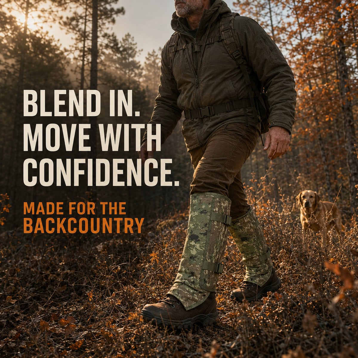 Reinforced Snake Protection Gaiters – Outdoor Leg Protection
