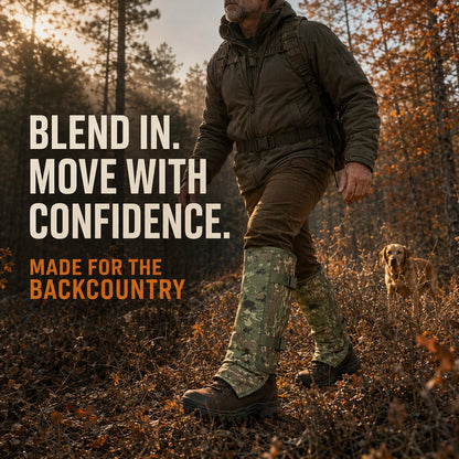 Reinforced Snake Protection Gaiters – Outdoor Leg Protection
