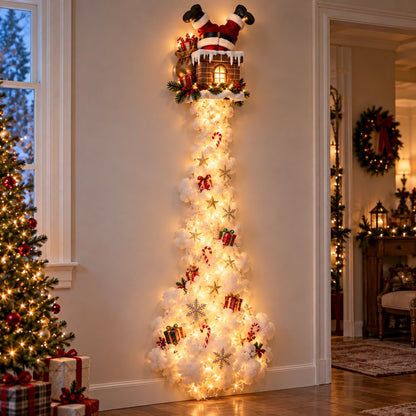 🏠✨Christmas Magic Trail Wall Light – Light-Up Holiday Wall Decor✨