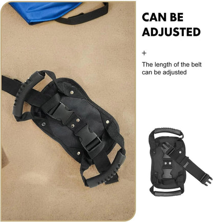 Motorcycle Passenger Grip Belt – Adjustable Rear Seat Handles